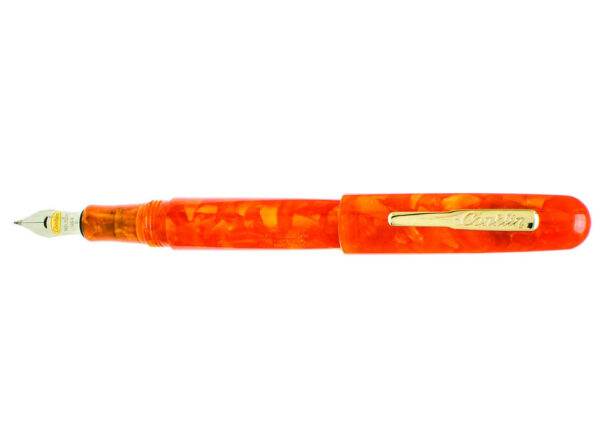 Conklin All American Sunburst Orange Fountain Pen - Image 4