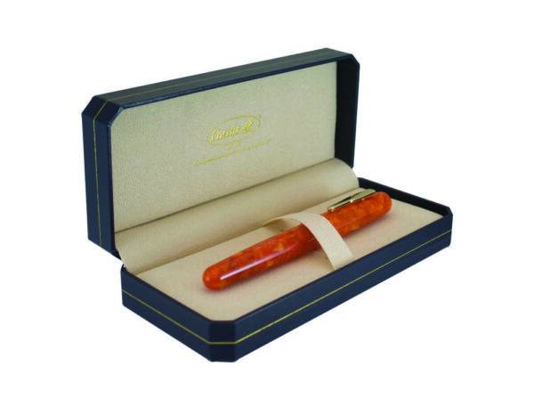 Conklin All American Sunburst Orange Fountain Pen - Image 2