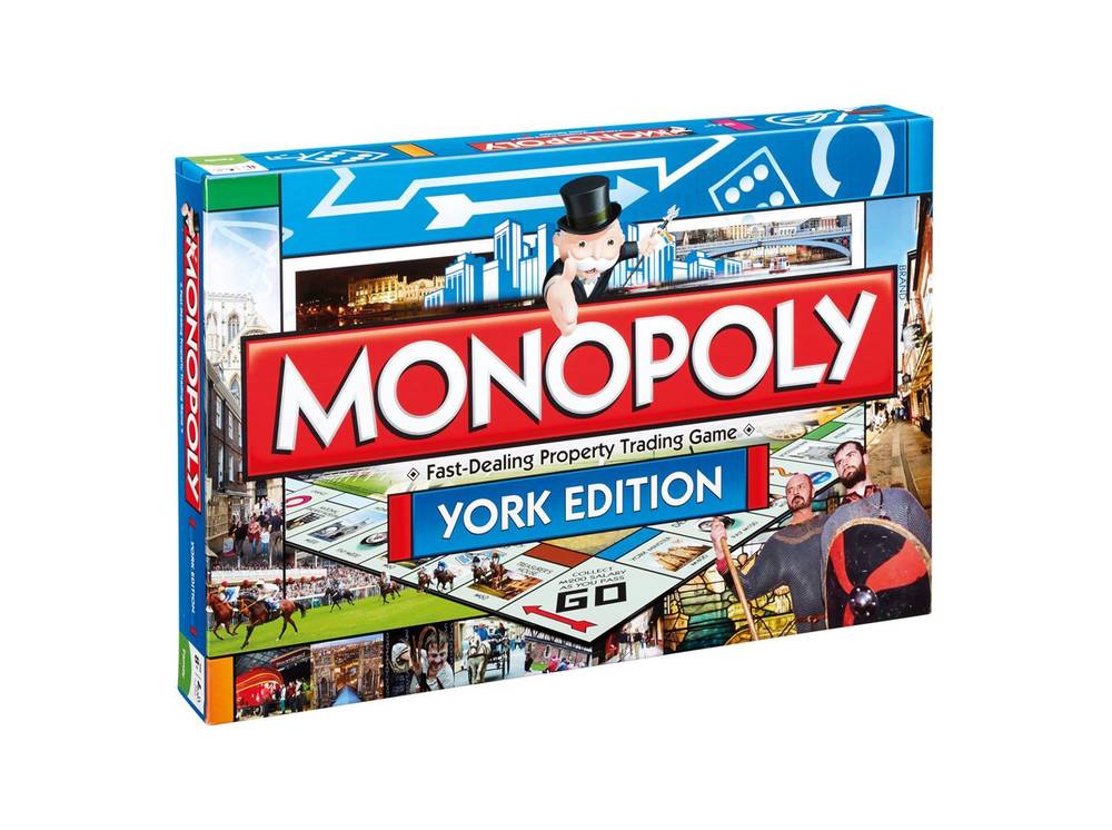 Winning Moves Monopoly - York Edition - Jespers Of Harrogate